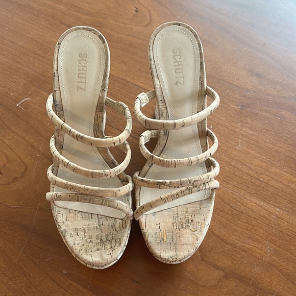 Cork summer shoes schutz - Picture 2 of 4
